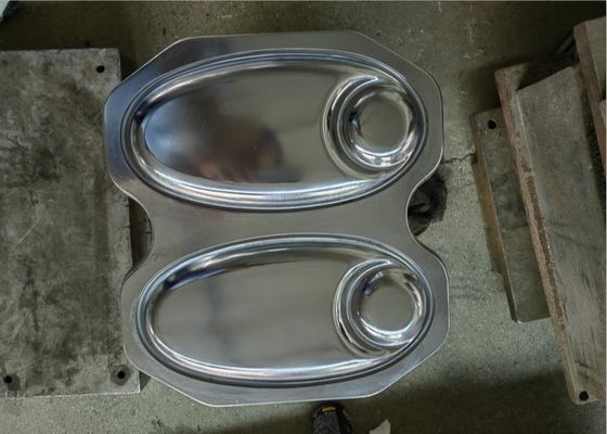 Nhà hàng Đĩa ăn tối Melamine Khuôn nén 5 inch độ chính xác cao