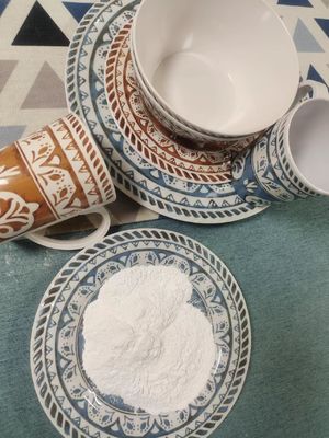 Bột đúc melamine tinh khiết cho đồ ăn tối