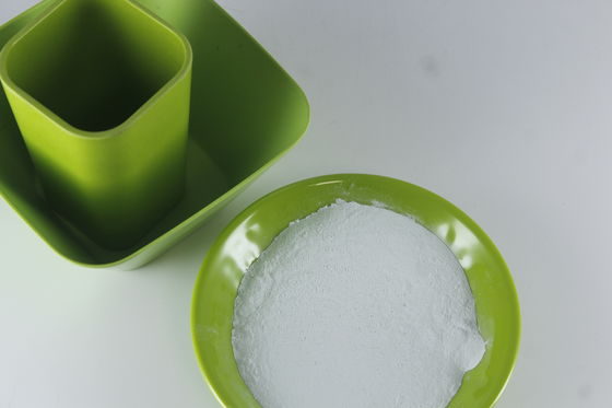 Hợp chất khuôn Melamine trắng 99,8% Bột vật liệu đặc biệt Melamine