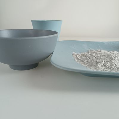 C3H6N6 Melamine Glazing Powder 1,661 Mật độ 99,8% Độ tinh khiết Thực phẩm cảm ứng An toàn