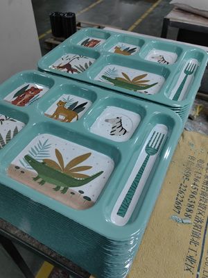 20kgs / bao Melamine Nguyên liệu Cas 108-78-1 Bát nhựa Melamine