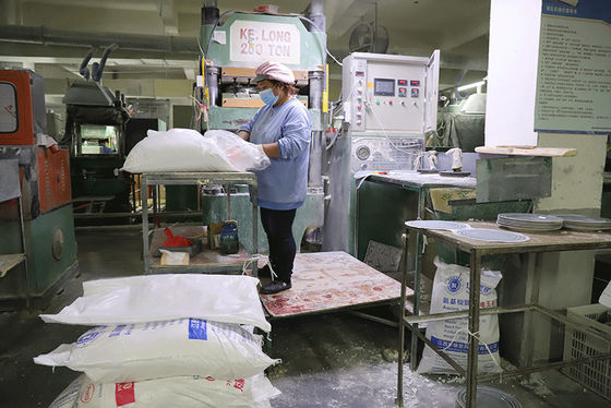 Bộ đồ ăn Làm khuôn bột Melamine Hợp chất Formaldehyde Không độc hại