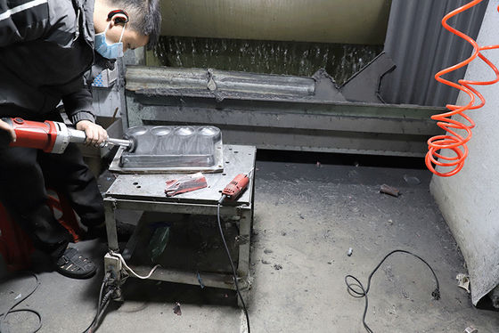 Khuôn thép chính xác cao Bộ đồ ăn Melamine Khuôn đánh bóng bề mặt nhiều khoang