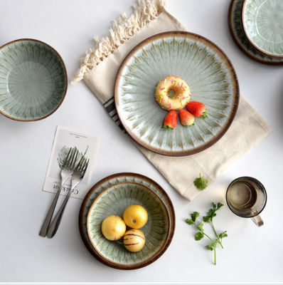 Đĩa và bát tiệc 12pc Melamine Dinnerware Set Iso