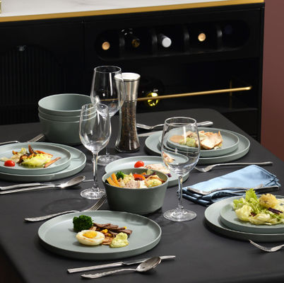 Thiết lập đồ dùng bàn melamine không thể phá vỡ Máy rửa chén an toàn Sage miễn phí Bpa