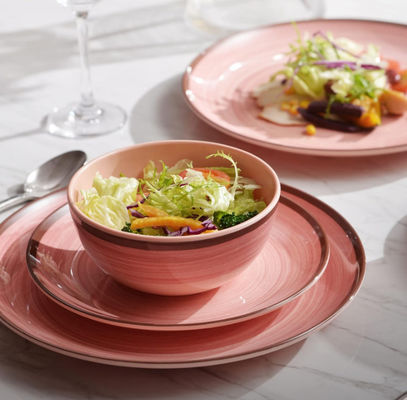 12pcs Melamine Dinnerware Set đĩa và bát cho 4 người