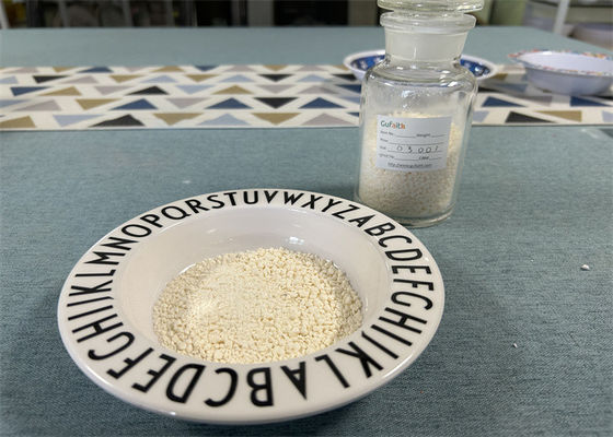 Màu trắng Melamine đúc bột C3h6n6 hạt có hàm lượng tro thấp