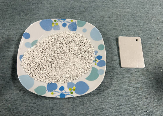 Bột trắng Melamine 99,8 C3h6n6 Granule đúc