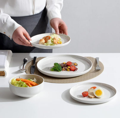 Đồ bàn melamine màu sắc không thể vỡ được đặt miễn phí BPA