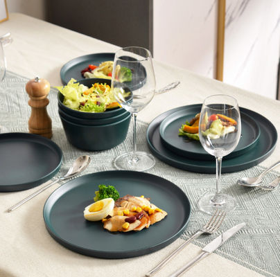 Đồ ăn đĩa và bát Melamine đồ bàn vườn không vỡ