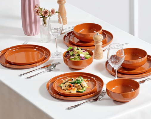 12 miếng Microwave Outdoor Dinnerware cho 4 người