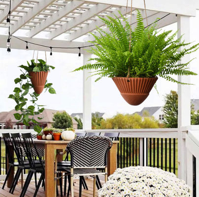 Máy trồng treo cho cây trồng trong nhà, Máy trồng treo đất sét, Chậu trồng treo gốm, Giỏ treo, Máy trồng treo