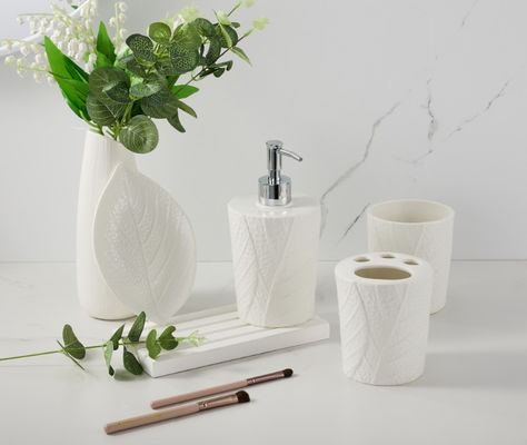 4 PCs White Ceramic Toothbrush Holder Không có chì