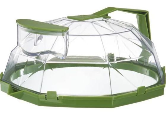 Fine Nice Microwave Splatter Cover Thực phẩm Công cụ nhà bếp 10 inch với tay cầm