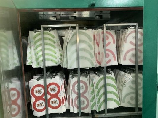 Giấy dán melamine đậm 100% nhựa tùy chỉnh cho đồ dùng ăn tối melamine