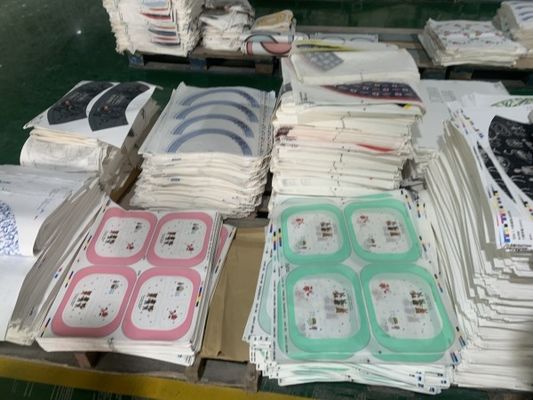 Giấy dán melamine đậm 100% nhựa tùy chỉnh cho đồ dùng ăn tối melamine