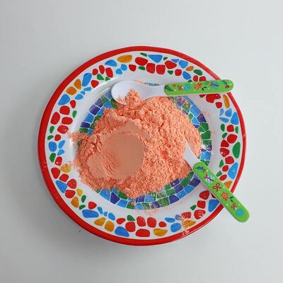 GUFAITH Màu hồng Tốt ổn định Dễ hình thành Melamine Formaldehyde Bột nhựa Amino Sản phẩm nguyên liệu Thực phẩm chất lượng cao