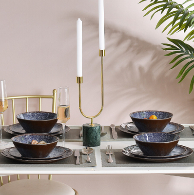 Gufaith 12 PC Melamine Bàn đồ bàn Set cho bữa tiệc