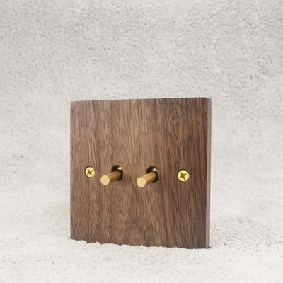 Smart Home Essential Light Switch Panel Solid Wood Wi-Fi lệnh thoại