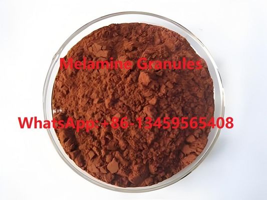 Nhà sản xuất hóa chất Giá thấp Bột nâu Melamine Nhà sản xuất hóa chất CAS 108-78-1 cho công nghiệp